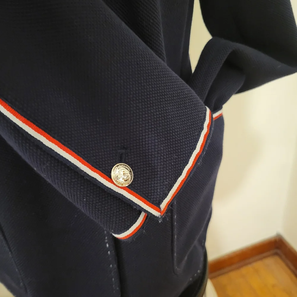 Tommy Hilfiger Navy Women's Blazer Size 8 - Picture 5 of 11